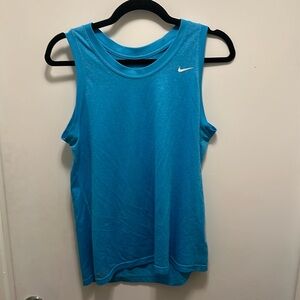 Nike Athletic blue Tank Top Size L